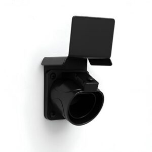 EVify Typ 2 Wandhalterung, Halterung für Ladekabel – Widerstandfähige Kabelhalterung aus rostfreiem Stahl für Wallbox & Elektroauto