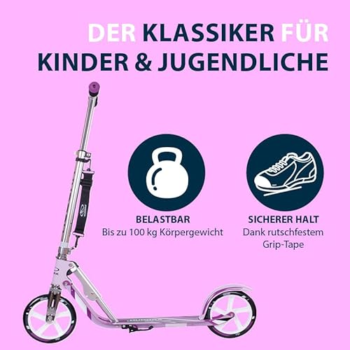 HUDORA BigWheel 205 lila m. Schloss – Bild 2