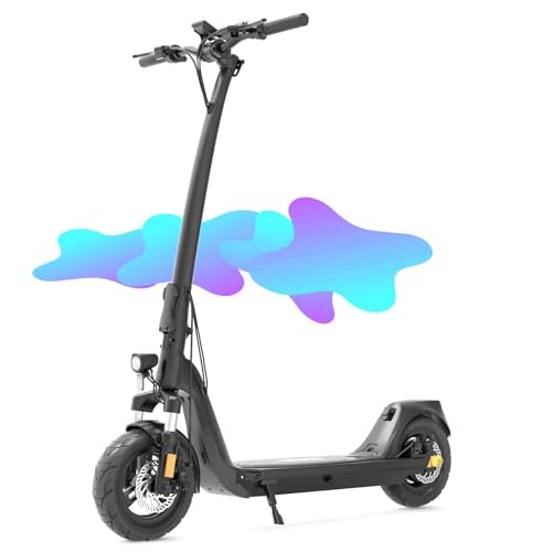 JOYOR E-Scooter mit Straßenzulassung C10E, 48V10,4AH Austauschbarer Akku, 500W Motor, E Roller Reichweite 30-40 Kilometer, Faltbarer Elektroroller