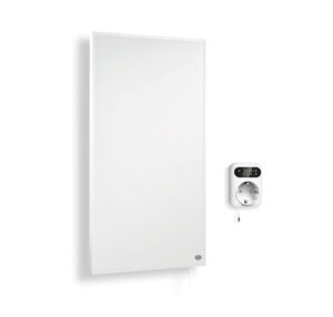 Könighaus Infrarotheizung - 300 Watt mit TÜV SÜD + 5 Jahre Herstellergarantie ✓ Doppelter Überhitzungsschutz ✓ Für Wandmontage ✓ inkl. Smart Thermostat und App