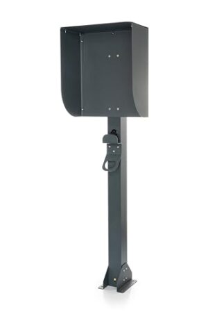 Kreainvent Universeller hochwertiger Wallbox-Standfuß aus Aluminium für den perfekten Wetterschutz der Wallbox Ladestation