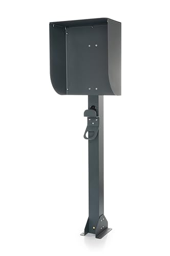 Kreainvent Universeller hochwertiger Wallbox-Standfuß aus Aluminium für den perfekten Wetterschutz der Wallbox Ladestation