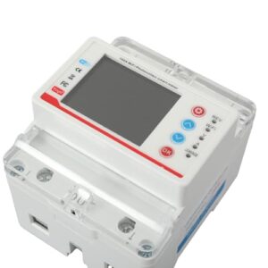 Lfhelper Stromzähler 100A Einphasig Photovoltaik Smart Meter, 220V AC 1-Phase Drehstromzähler mit Überstromverzögerung Unterspannungs Überstromschutz und Leckage-Schutz