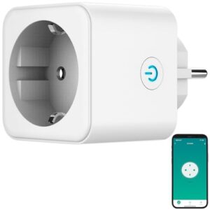 Luminea Home Control Smartsteckdose: WLAN-Steckdose, Matter-zertifiziert, Energiekostenmesser, App, 16 A (intelligente Steckdose, Wechselstromzähler, Bedienungsanleitung)