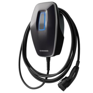 Mennekes Wallbox AMTRON 4You 110, 11 kW für E-Autos und Hybrid - 7,5 m Kabel - innen und außen - Cover Schwarz