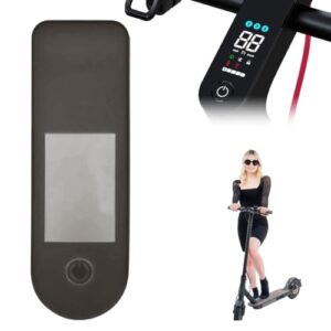 OIXYAZ Silicone Protective Case for Xiaomi 4/5/5 Pro/5 Max Electric Scooter Display, Waterproof,E Scooter Accessories, 132 x 44 mm (Black)