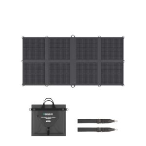 Renogy Faltbares Solarpanel Decke 200W, N-Typ 25% Hoher Wirkungsgrad, leichtgewichtiger Tragbar Faltbar Solarmodul für Netzunabhängige Outdoor-Aktivitäten, SUV, Wohnmobil, Marine, Camping, IP65