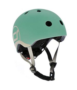Scoot & Ride Kinder Fahrradhelm in der Farbe Forest, 45 bis 51cm