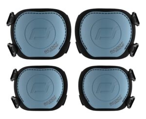 Scoot & Ride Protective Set XXS Kinder Protektoren Set Ellenbogenschoner Knieschoner Schutzausrüstung Kinder ab 1 Jahr (Steel)