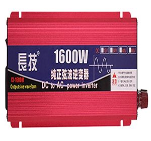 KFZ Reiner Sinus Spannungswandler 1600W 2200W 3000W 4000W 5000W 6000W 8000W Auto Wechselrichter 12V 24V 48V 60V 72V auf 220V 230V Umwandler Inverter Pure Sine Wave Transformator Auto (1600W,48V)