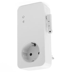 Zeitschaltuhr Steckdose Smart Socket GSM/2G+4G Steckdose Ohne WLAN (Benötigt SIM-Karte) | Funksteckdose Mit Temperatursteuerung | Frostwächter Für Heizung Boiler, Router, etc | Multi-Sprachige APP