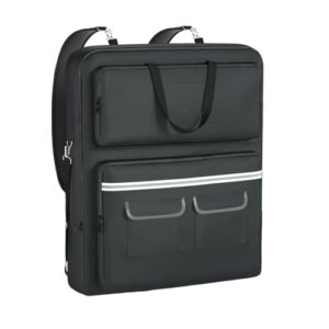 Generisch Solarmodul Outdoor-Tasche - 2-Lagige Organisations Tasche Für Solarmodule - Robuster Outdoor-Schutz Mit Griff Für Tablet, Laptop, Smartphone & Kopfhörer – Sportorganizer