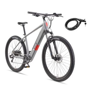 TELEFUNKEN E-Bike Mountainbike 29 Zoll für Herren und Damen | Elektrofahrrad mit 250W Hinterradmotor & 468 Wh Akku | 7-Gang Kettenschaltung | Scheibenbremsen | MTB Hardtail Pedelec