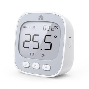 TP-Link Kasa KE110 Temperatur- & Luftfeuchtigkeitssensor, steuert einzelne oder mehrere Kasa Heizkörperthermostate, Muss mit dem Hub aus dem Kasa KE100 Kit verwendet Werden