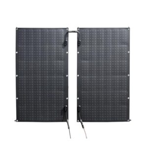 Technaxx Flexibles Solar-Balkonkraftwerk 600W WiFi TX-270 – 6x 105W (630W) monokristalline Module, glasfreies EVA-Design, 600W Mikro-Wechselrichter, App-Überwachung, einfache Installation
