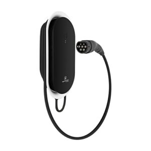 TechniSat TECHNIVOLT 1100-11kW Ladestation/Wallbox für E-Autos mit integrierter Ladesteckdose Typ 2 für schnelles Laden zu Hause, RFID-Karte, IP54, Made in Germany