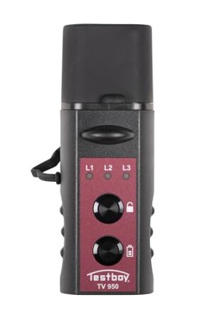 Testboy TV 950 Wallboxtester für Typ-2 Ladesäulen und Wallboxen (geeignet für alle Modelle, präzise und zuverlässige Überprüfung, Diagnosefunktionen und Konformitätstests)