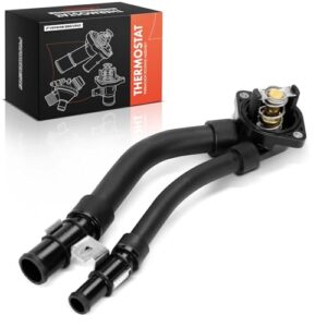 Frankberg Thermostat Thermostatgehäuse 89°C mit Gehäuse and Dichtung Kompatibel mit Fortwo Cabrio 451 1.0L 2007-2014 Fortwo Coupe 451 1.0L 2007-2014 Replace# 1322000015, 932-192