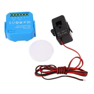 YWBL-WH Einphasen-Stromzange, WLAN-Smart-Energiezähler mit Echtzeit-Stromüberwachung für Solar-Photovoltaik-Systeme, Smart Life App