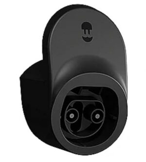 Wallbox Wandhalterung für EV-Ladekabel Typ II. Zubehör Elektrisches Ladegerät Dock CBLDOCK-T2-B Schwarz.