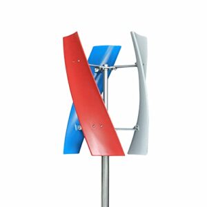 Windgenerator 400W 24V Windkraftanlagen Vertikaler Wind Turbine Generator mit Regler für Marine/Haushalt