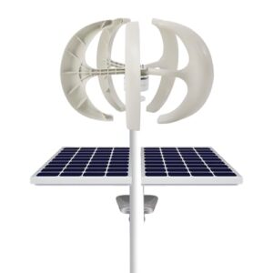 Windkraftanlage 600W 12V Vertikal Windgenerator 5 Blätter Ermöglichen IP67 Windturbine Generator mit Steuergerät und Flanschplatte für Heimgebrauch Überwachungsanwendungen