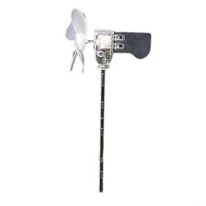 Kleine Windkraftanlage Generator Modell für Lehrvorführungen, 360° Drehung Probierset, Low Power Kunststoff Design in Rot