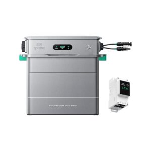 Zendure Balkonkraftwerk mit Speicher, SolarFlow 800 Pro mit 2640W Solar Eingang, 1000W AC-Laden, 800W Ausgang, KI-Energie Management System, 1,92 kWh LFP4 Akku, mit Smart Meter 3CT