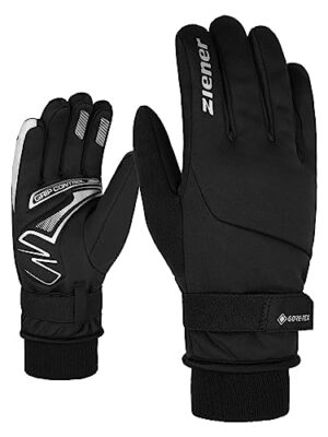Ziener Erwachsene SMU 18-Bike 199 GTX(R) Glove Fahrrad, Black, 9 (L)