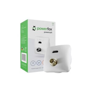 powerfox smartes Stromzählerauslesegerät (poweropti PA201901) Energiemanagementsystem Wi-Fi Livedaten per App Auch für PV-Anlagen Einfache Installation Smart Home fähig