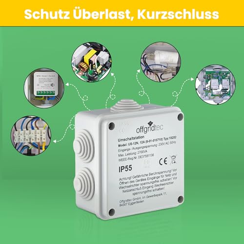 Offgridtec Umschaltstation US230/12 12A – Bild 4