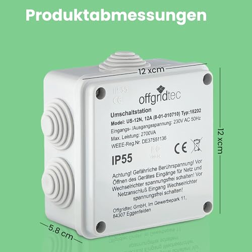 Offgridtec Umschaltstation US230/12 12A – Bild 8