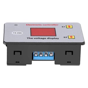 12-V-Batterie-Unterspannungsschalter-Controller für Überentladung. LED-Anzeige, Einstellbare Spannung. Steuerstrom 20 A, Präzision 0,1 V, Größe 8 X 4,3 X 2,8 Cm