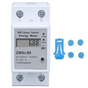 Einphasiger Energiezähler 110–230 V WiFi Smart Metering Switch Stromzähler APP Fernbedienung Strommonitor