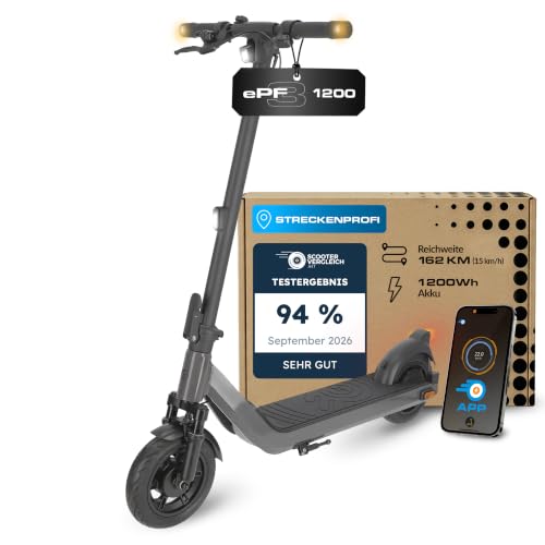 ePowerFun ePF-3 1200 – 1.200 Wh, 500 W, Straßenzulassung